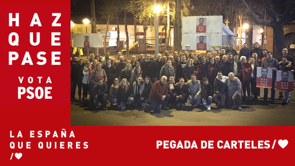 Comenzamos la campaña #28A #LaEspañaQueQuieres/❤️ #HazQuePase #VotaPSOE