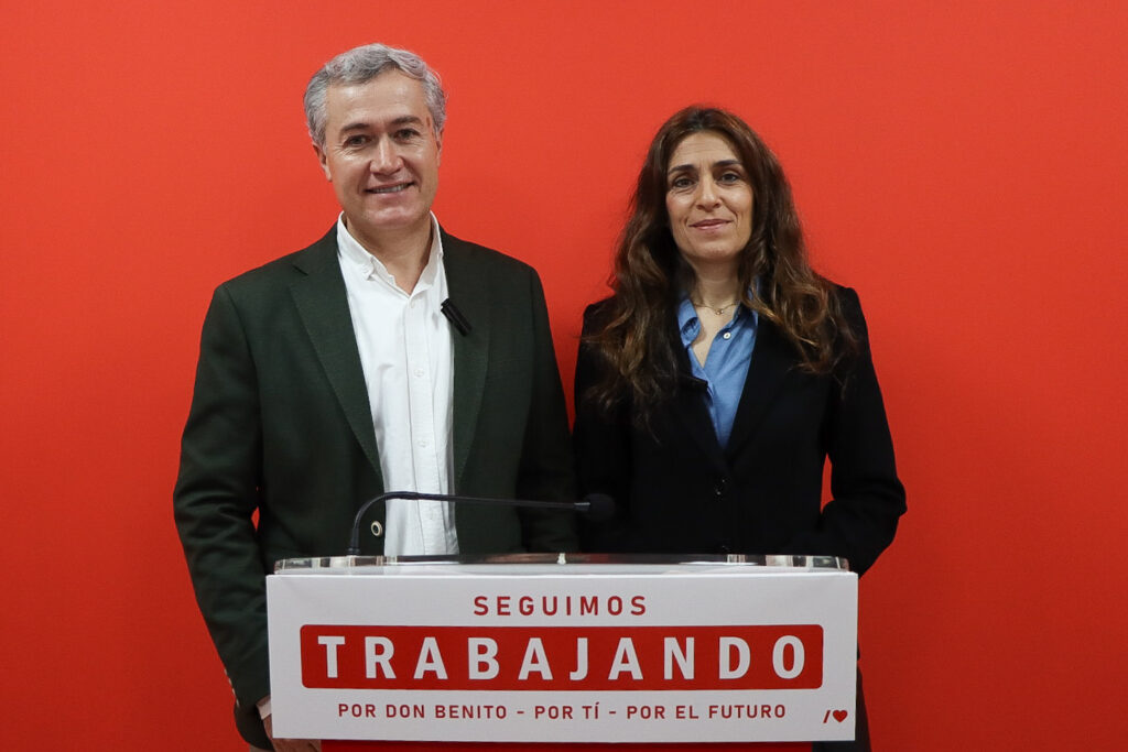 Comparecencia conjunta PSOE Don Benito y PSOE Villanueva apoyo a la fusión.